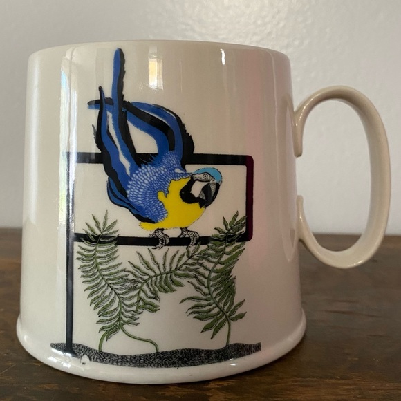 Anthropologie Other - Monogrammed P Parrot mug by Balducci for Anthropologie 18 oz